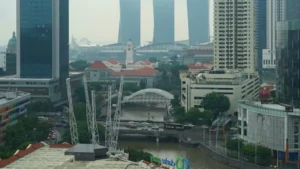 rainy day in singapore
