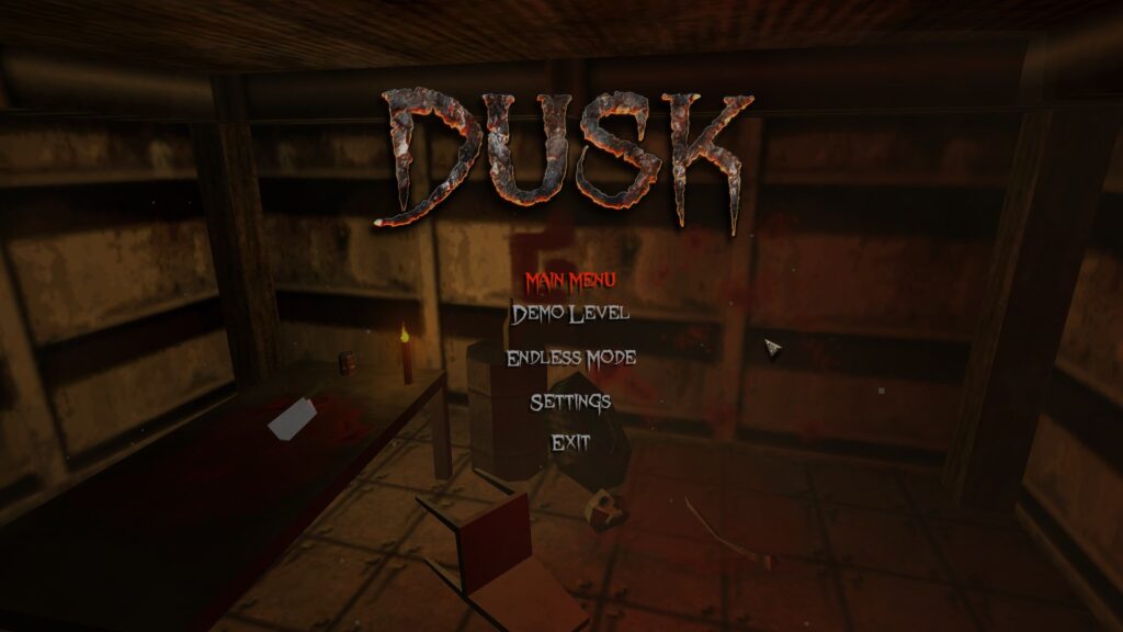 dusk menu