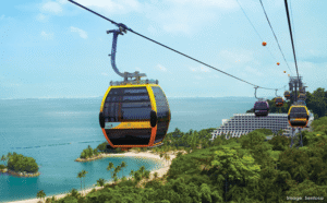 merlion cable car station