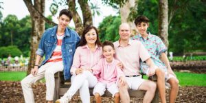 outdoor family photoshoot singapore