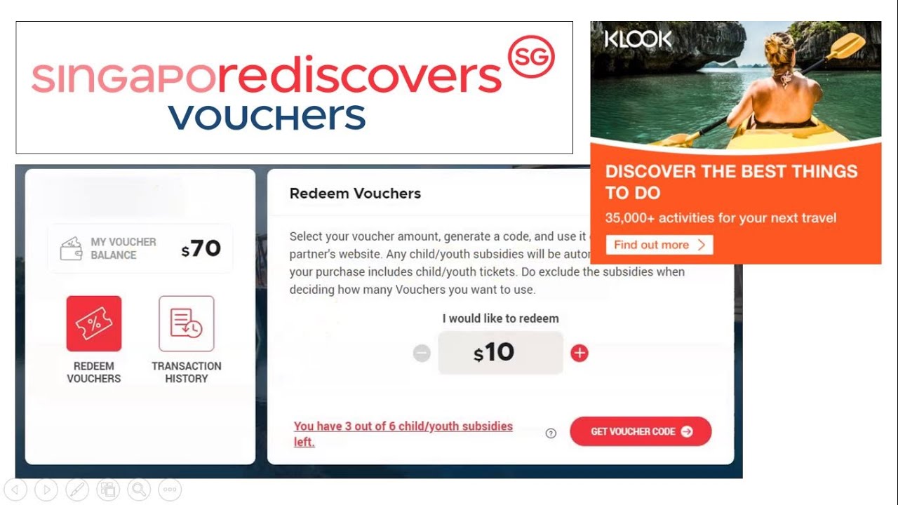 redeem rediscover singapore