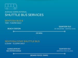 sentosa cove bus schedule