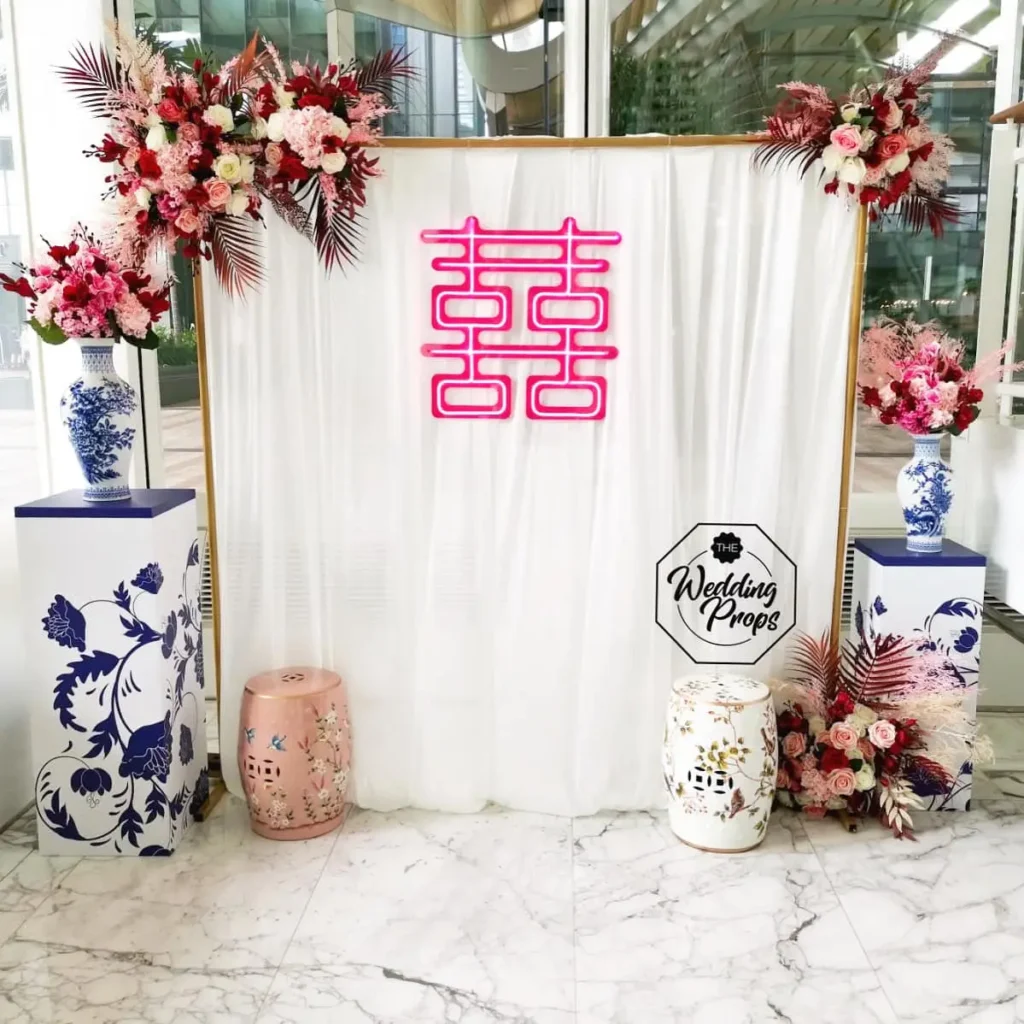 wedding backdrop rental singapore