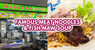 seng kee mushroom minced pork noodles