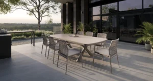 Why Choose Aluminum Frame Textilene Outdoor Dining Chairs For Ultimate Comfort?