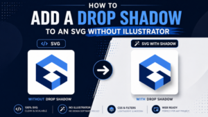 How to Add a Drop Shadow to an SVG Without Illustrator